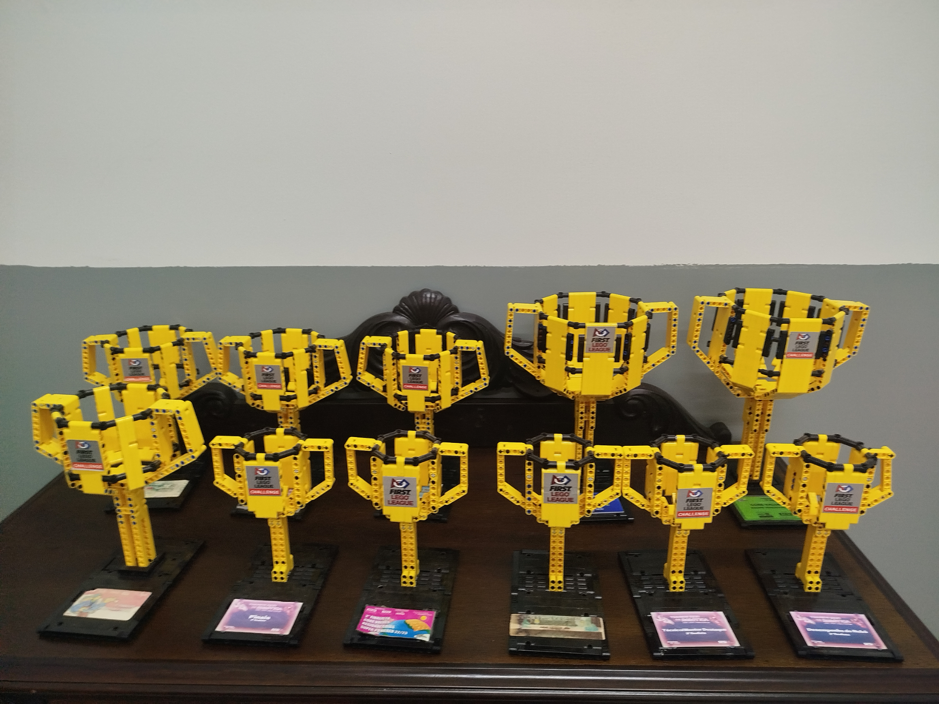 Troféus que fazem parte da nossa história